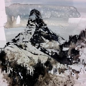 Calligraphie Rocheuse (Cervin)