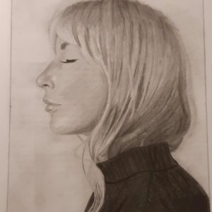 Women in Black Turtleneck Shirt