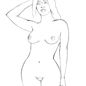 242 – Femme nue de face