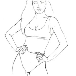 239 – Femme de face