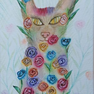 Flower Cat