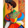 Femme Espagnol 70 x 100 cm