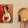 La Chata et cigarette 70 x 100 cm (2)