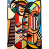 Le Baiser 70 x 100 cm