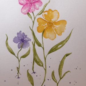Watercolor Flower Painting