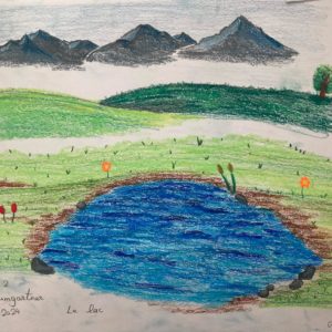 Dessin d’un paysage