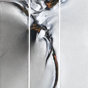 Acrylique sur toile 3 x 10 x 100 cm